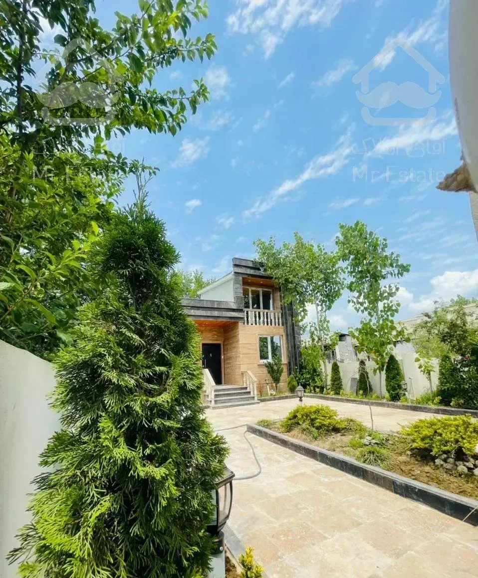 ویلا باغ نیم پیلوت ۲۴۰ متر جنگلی سندار