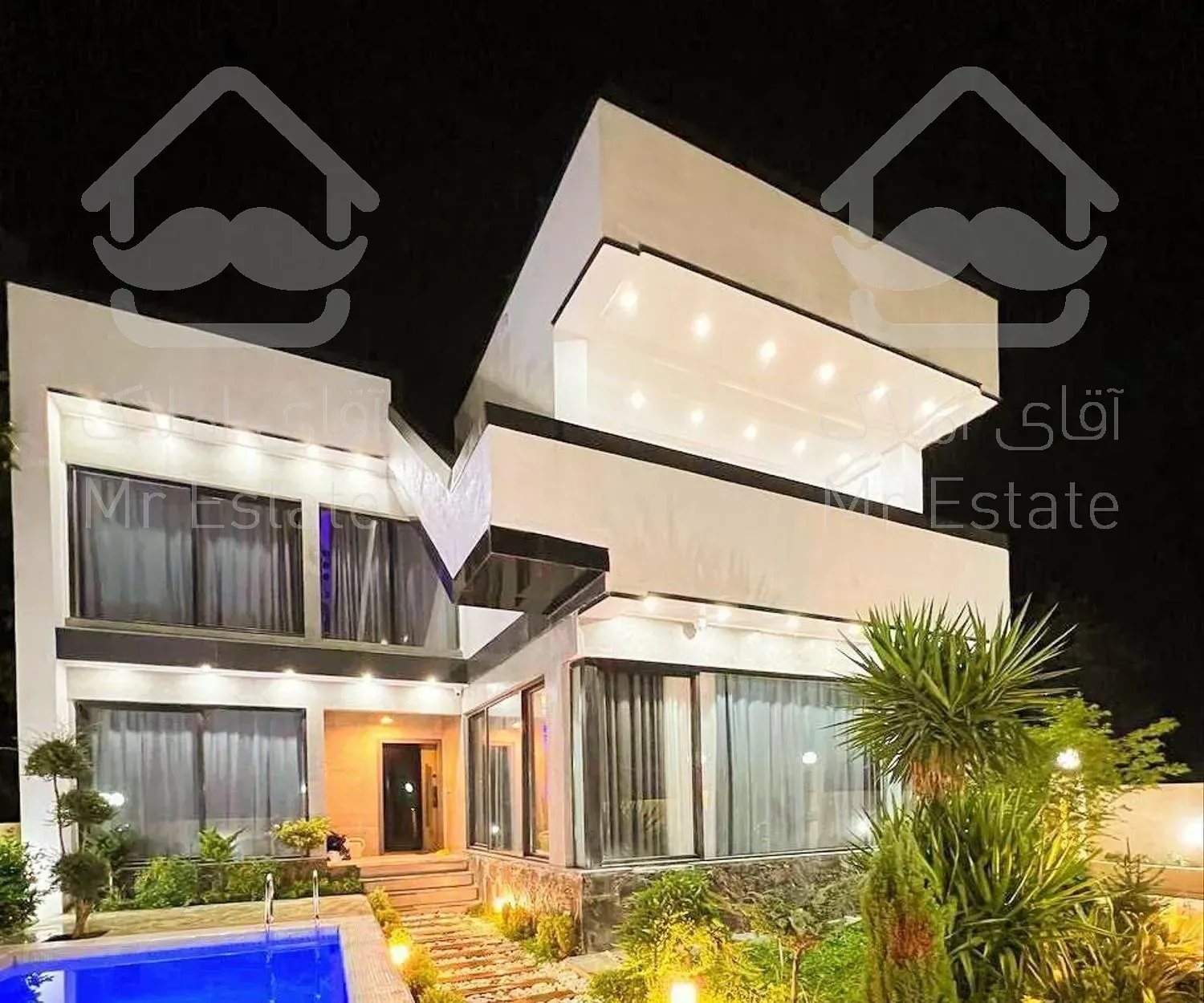 ویلا مدرنیته مبله ۳۵۰ متری /سنددار/در چمستان