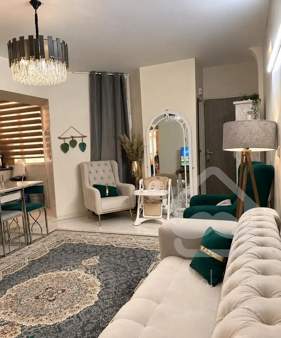 ۷۰متر // سالن مربع // دوخواب تهرانسر