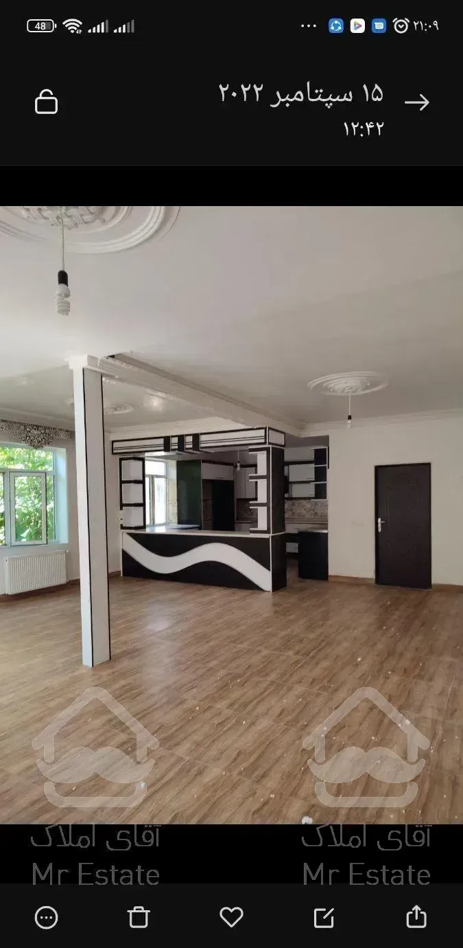 جهت خونه شمالی با متراژ210 متر