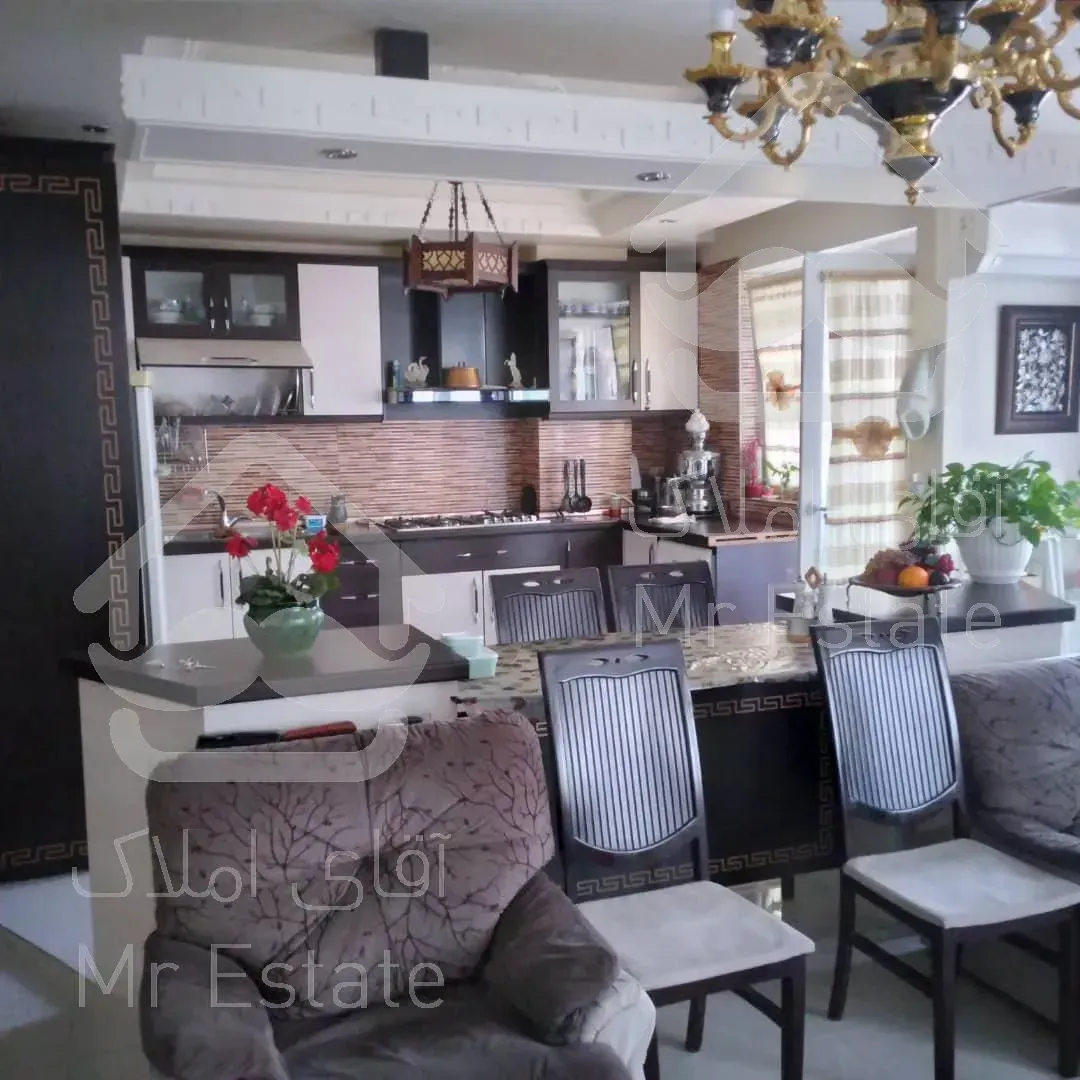 135متر 3خواب /سالن پرده خور  فول امکانات/سازمان شمال