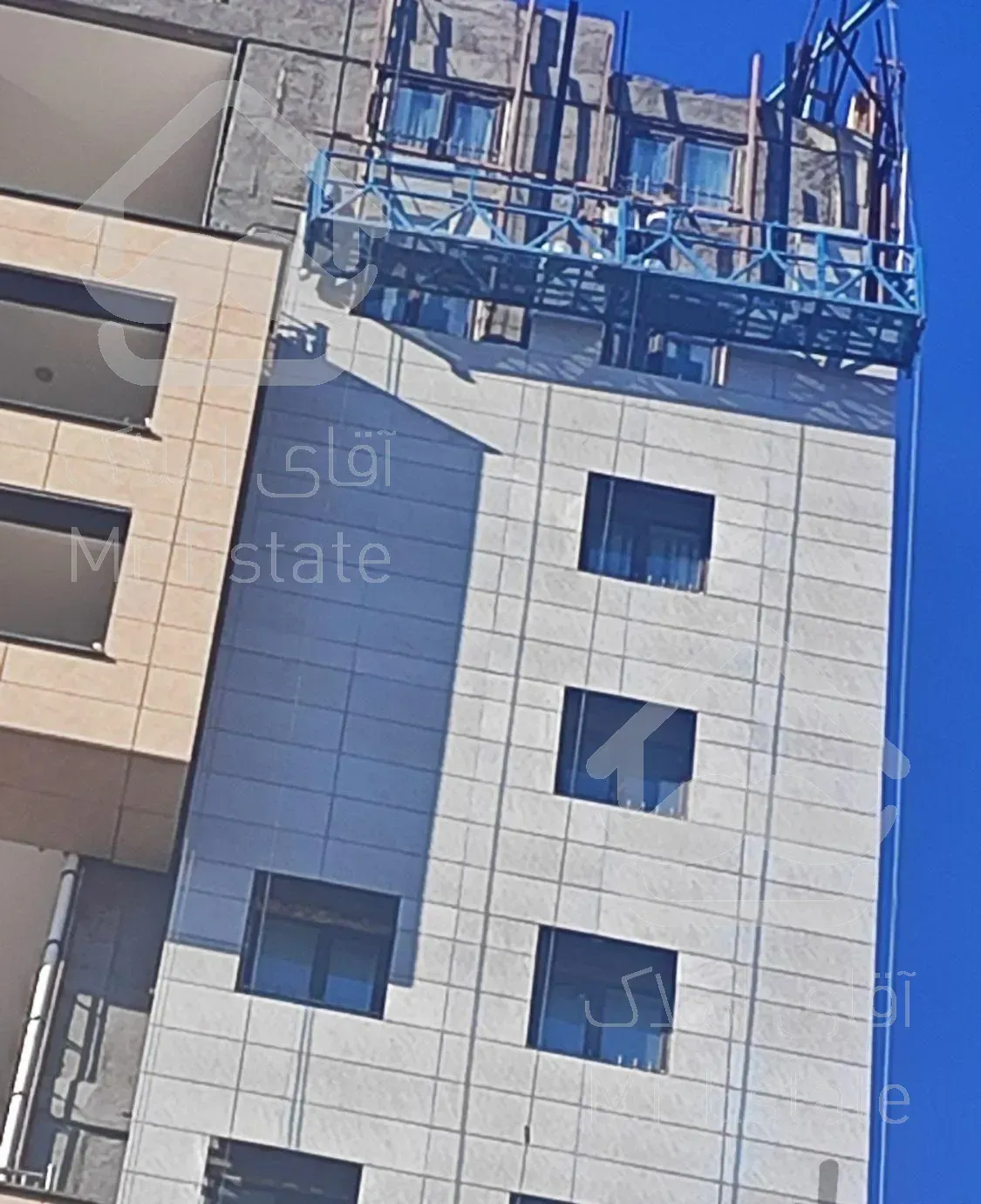 اجرای نمای کامپوزیت و چوب ترمو و سرامیک خشک