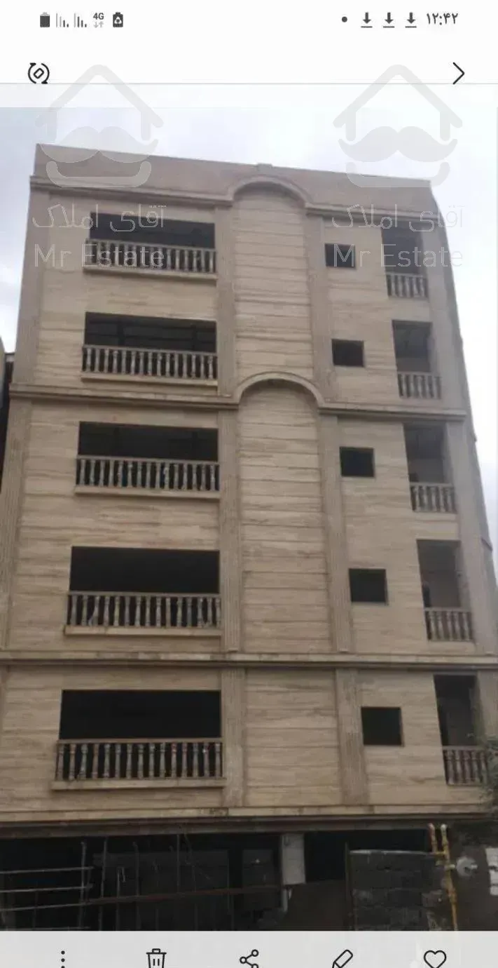 آپارتمان نوساز ۱۵۰ متری سند تک برگ سه خواب اباذر