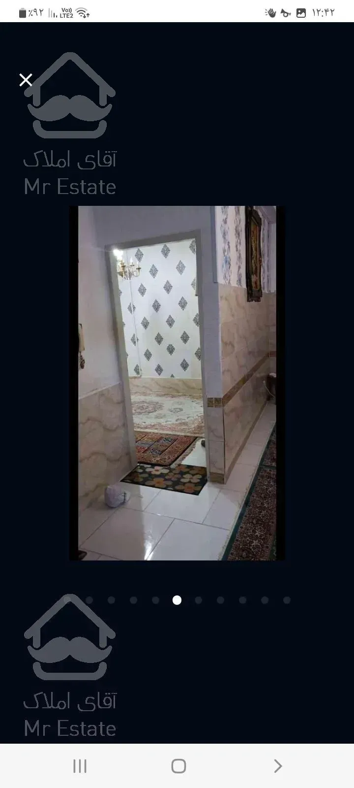 آپارتمان ۶۰ متری دو خواب طبقه زیر همکف