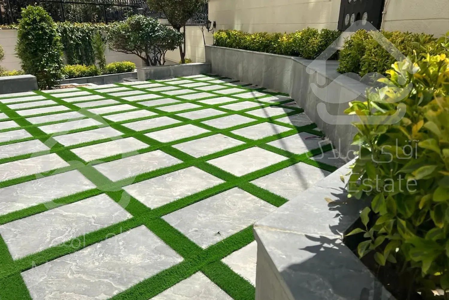 ۱۷۸متر ۳خواب تراس چیدمان باغ فردوس فرعی دنج