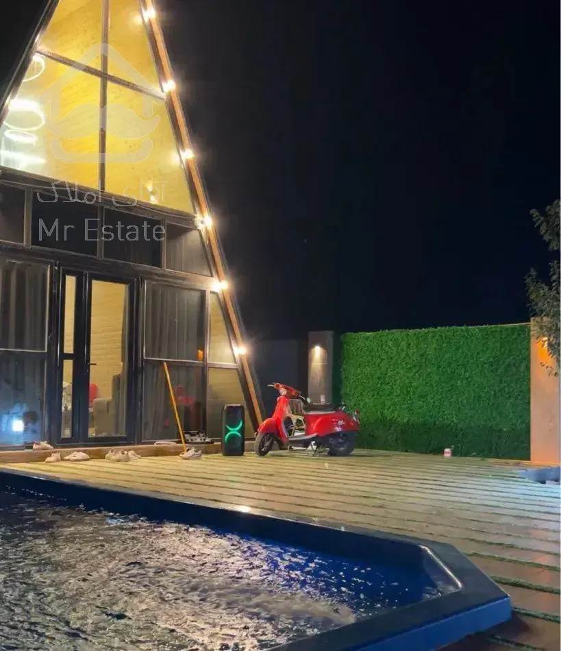 فروش ویلا سوییسی فول استخر دار ۷۵ متری ۲ خوابه