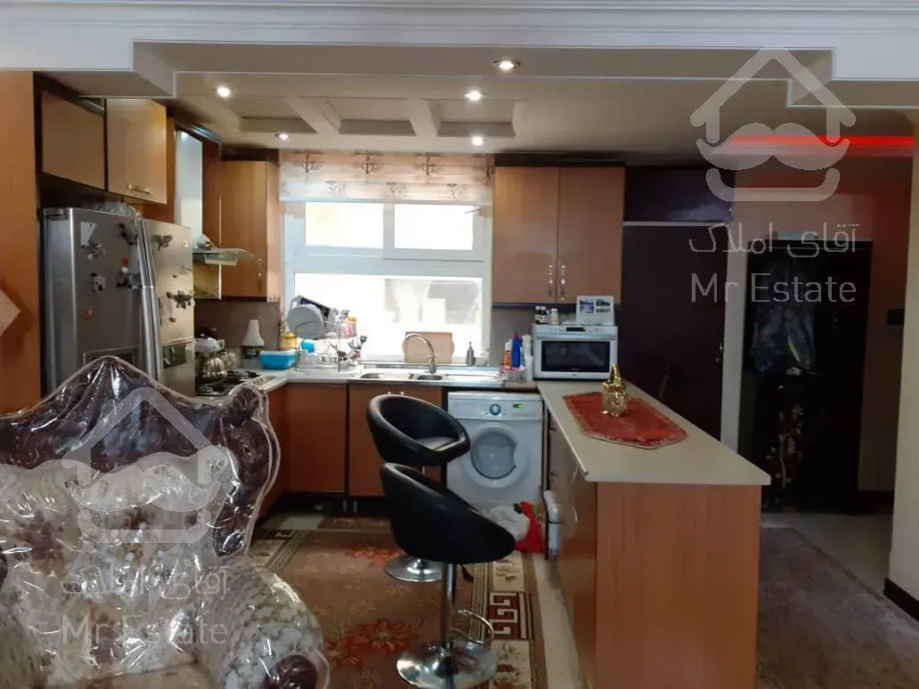 ۷۸ متر ۲خواب فول امکانات ۶ ساله جنت آباد مرکز