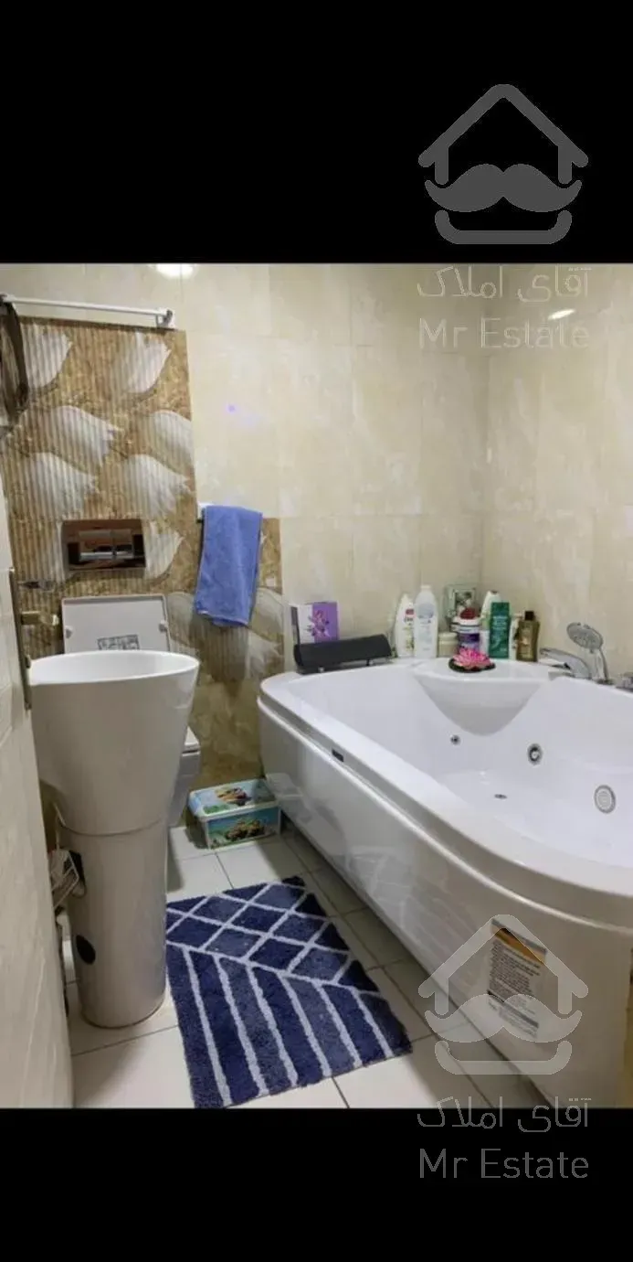 ١٠٥ مترى مبله با تمام وسایل کامل