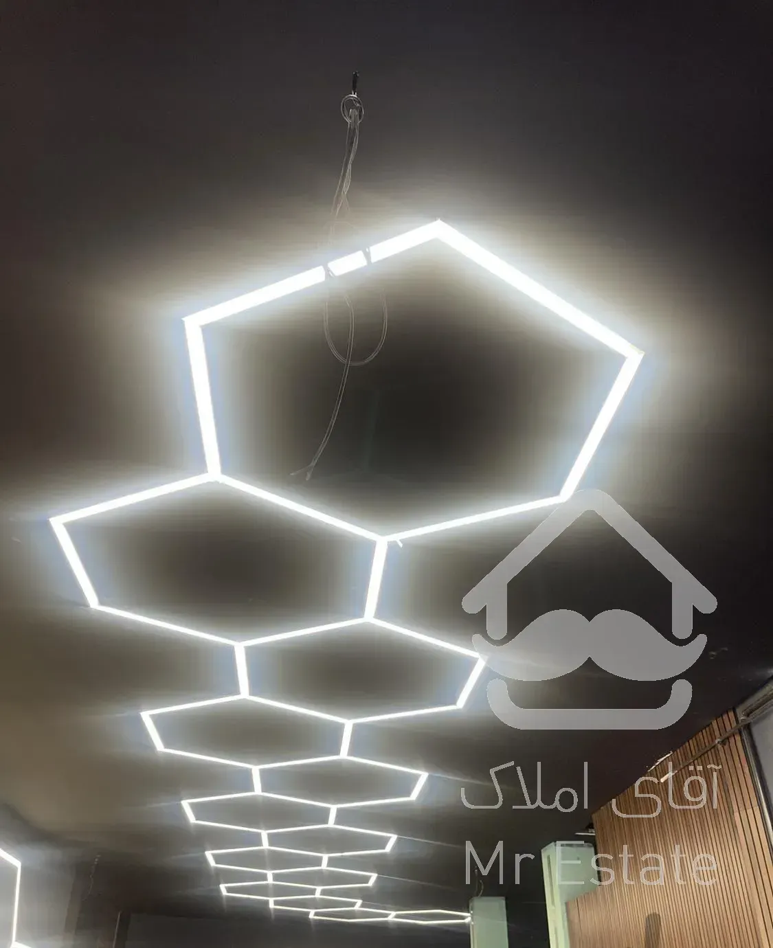 اجرای سقف کاذب کناف تایل تهاتر متراژ بالا طراحی3دی