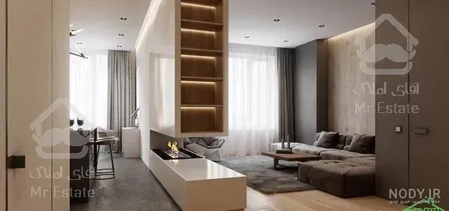 رهن و اجاره آپارتمان 107 متری دریاچه چیتگر 2 خواب شیک و کلید نخورده برج برند