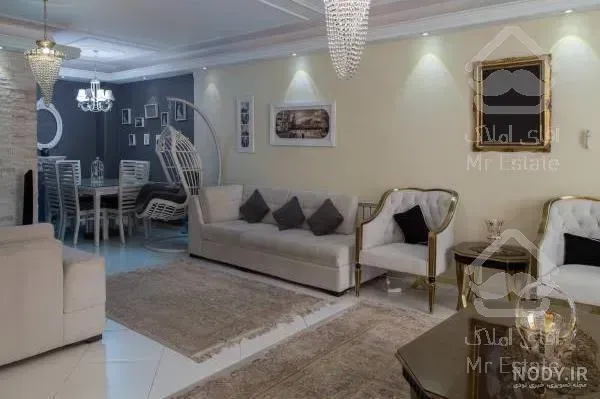 رهن و اجاره آپارتمان 135 متری دریاچه چیتگر دارای سالن بزرگ و قابل چیدمان برجهای ارکیده