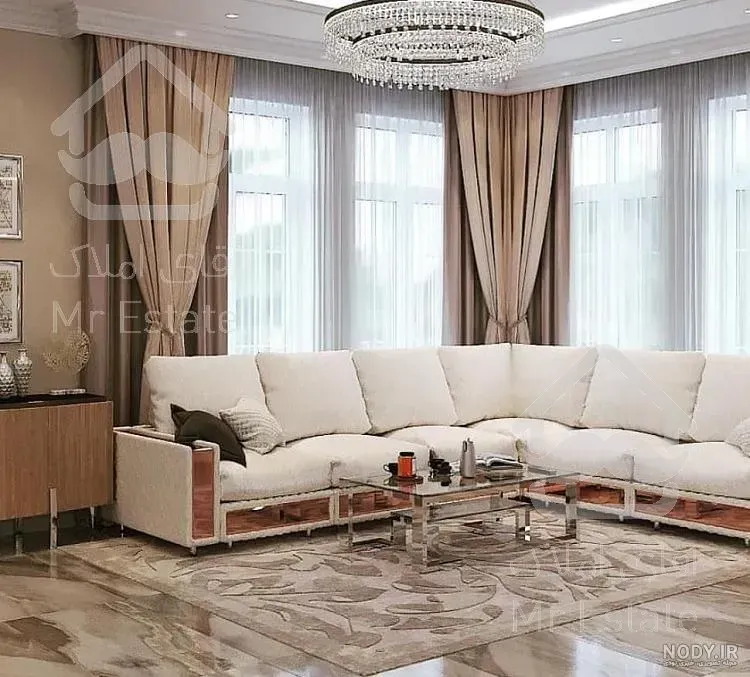 اجاره آپارتمان نورگیر با ویوی کوهستان برج های ارکیده دریاچه چیتگر