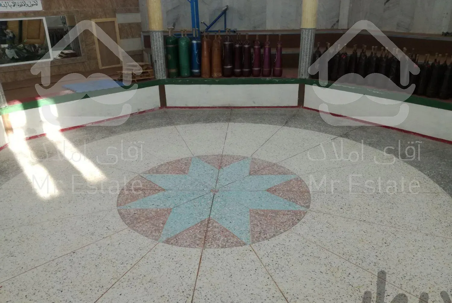 کفسابی کف سابی سنگسابی موزائیک درجا