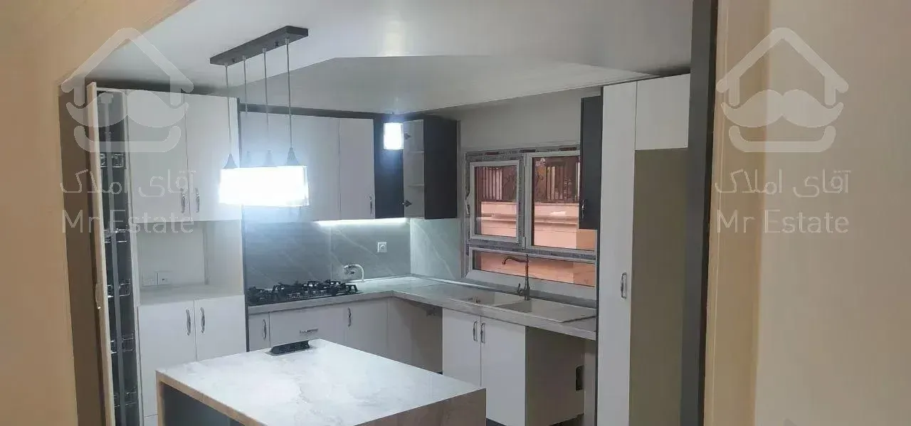 80 متر    دو خواب   فول امکانات