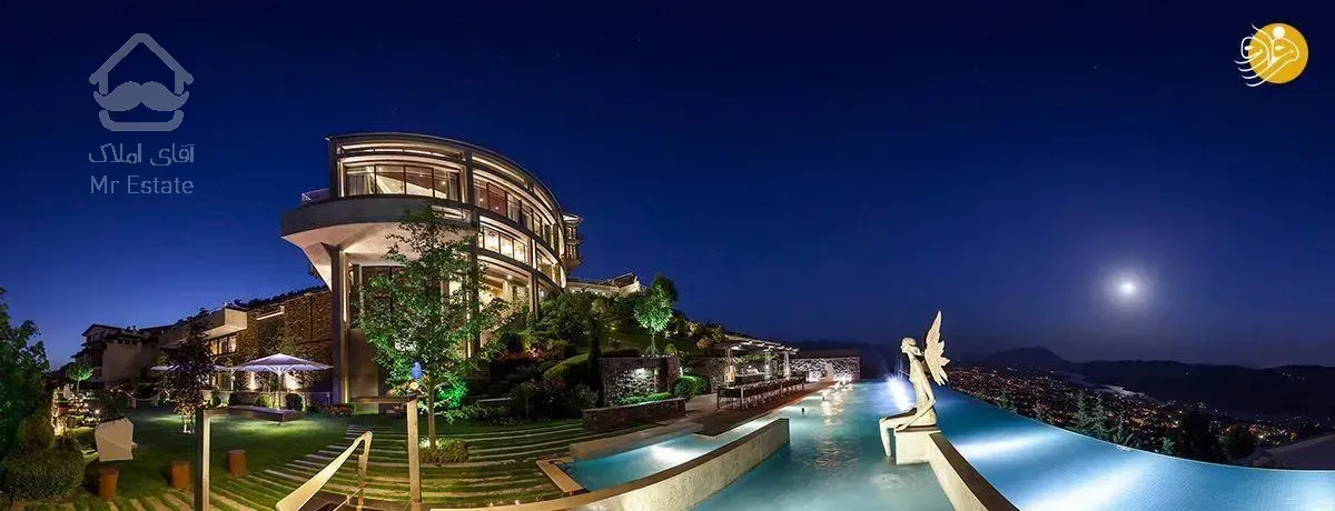 ویلا صحرای ناران ۱۰۵۰ متر زمین ۵۰۰ متر بنا