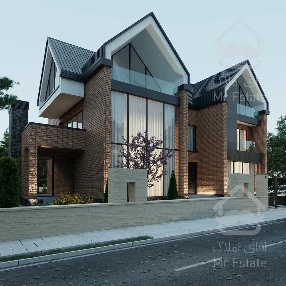 طراحی ویلای نیوکلاسیک