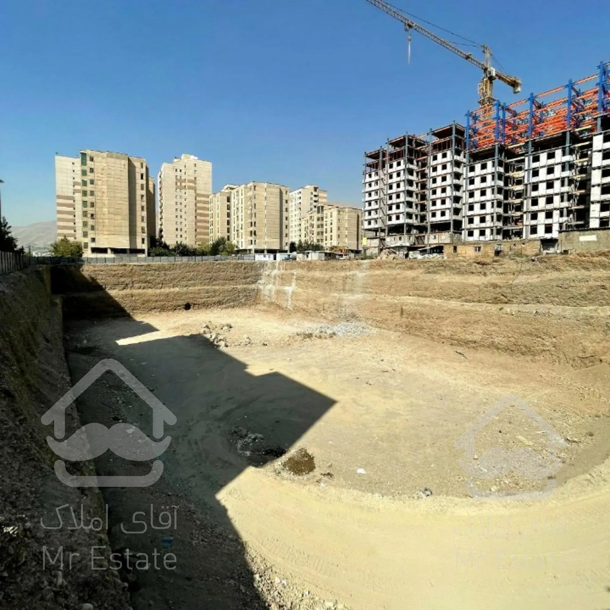 ۵۵ متری تهاتر با خودرو بروزترین برج در تهران