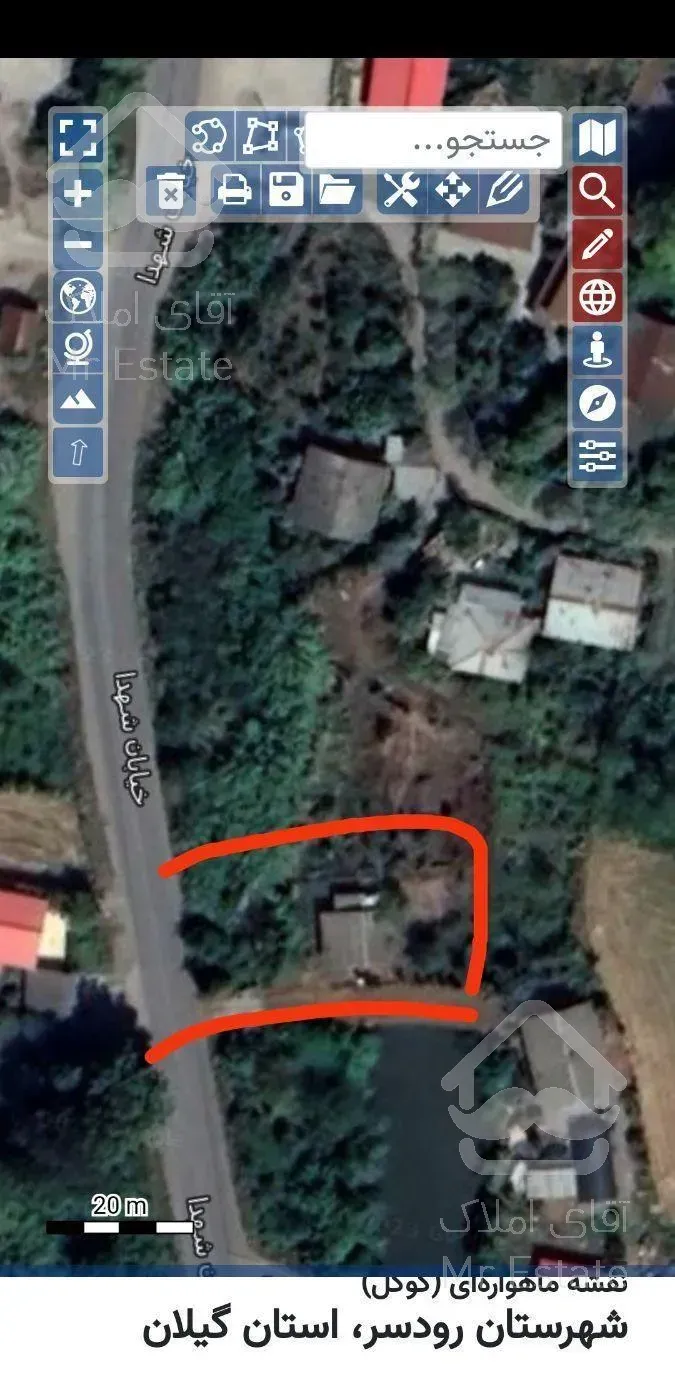 ویلا باغ ۵۵متری کل زمین ۴۷۰متر مسکونی   چینیجان