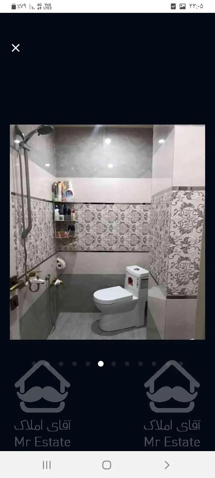 آپارتمان ۱۲۰ متری سه خواب طبقه پنجم