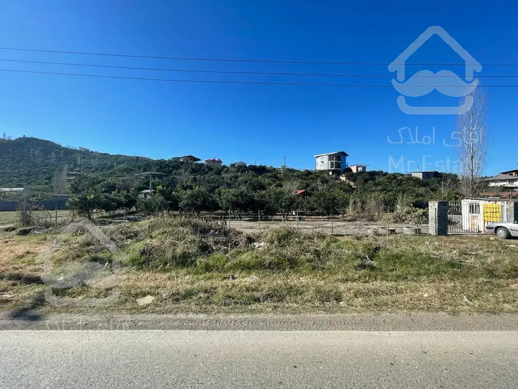 زمین باغ به متراژ۱۲۳۸متر بسیار خوش منظره