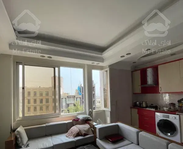 55متری غرق نور طبقه ۴+بالکن و مسترروم نیاوران