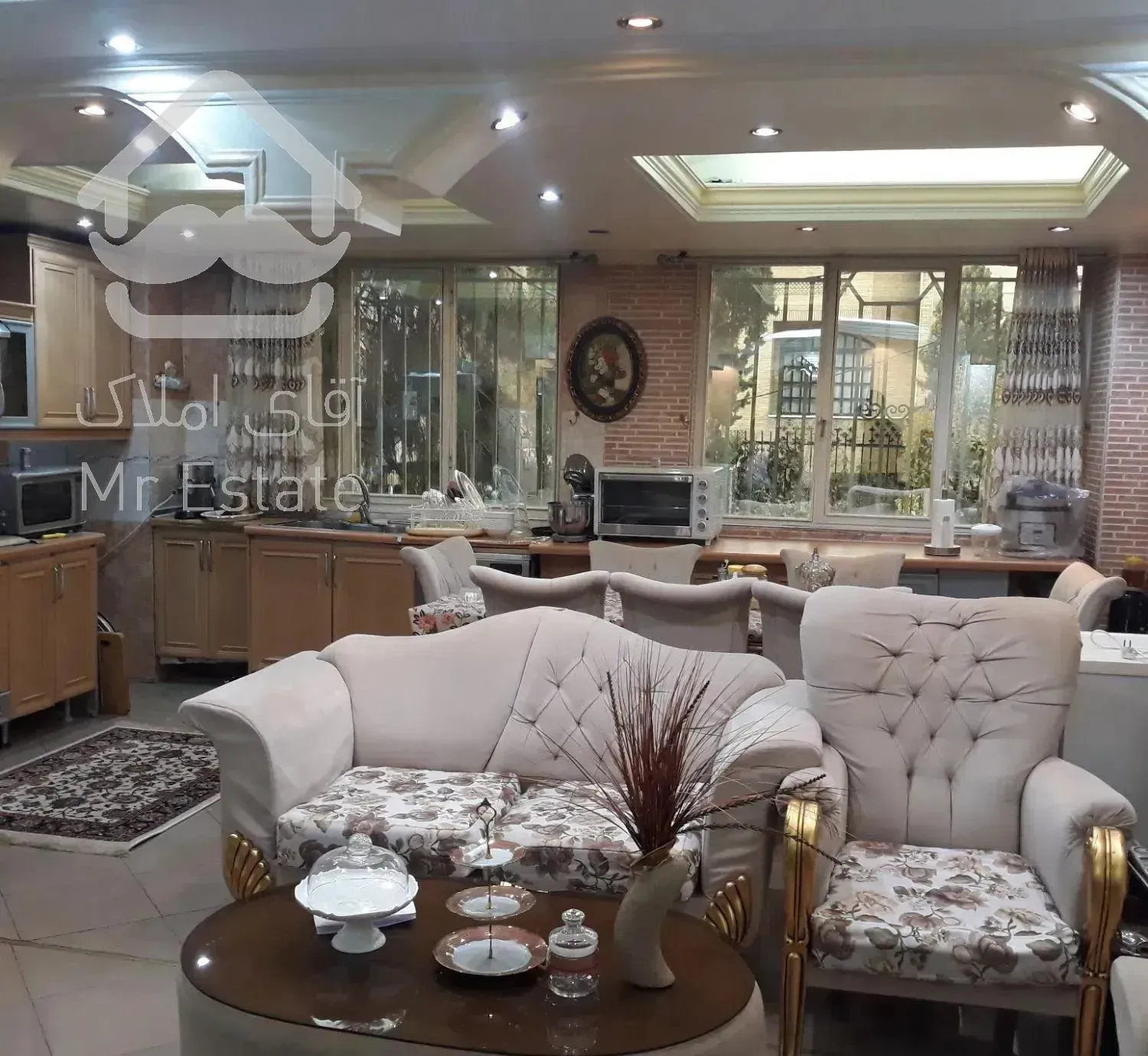 *۱۲۰متر تکواحدی گلها*