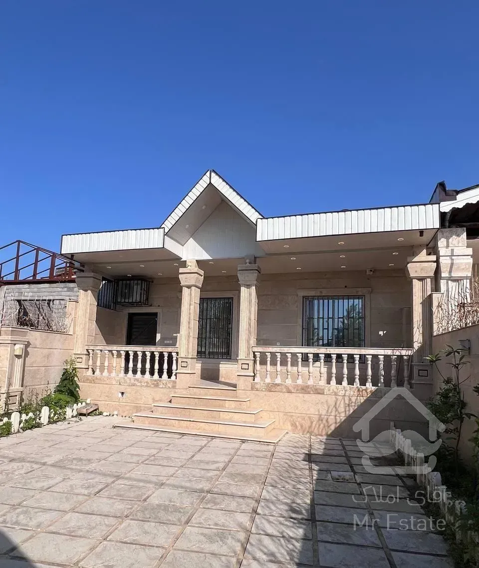 ویلا نوساز استخردار خوس نقشه در چمخاله