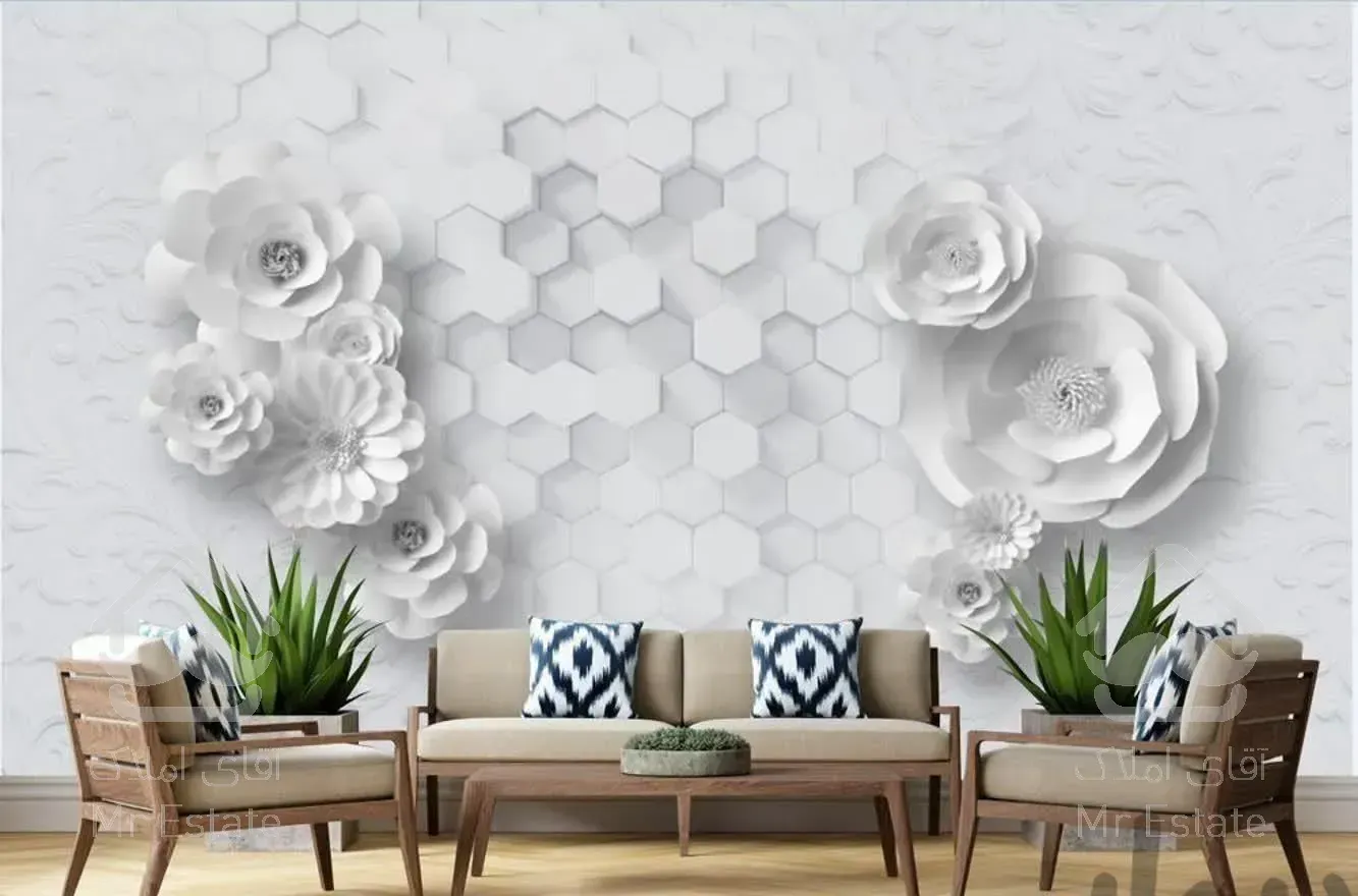 تولید پخش پوستر سه بعدی و کاغذ دیواری مستقیم انبار