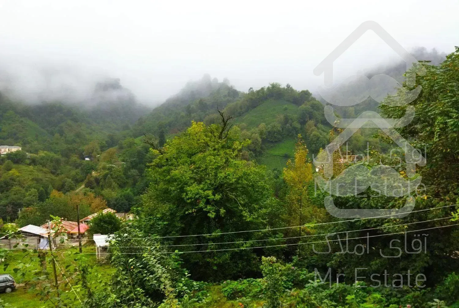 ویلا جنگلی در دل طبیعت با چشم اندازی زیبا