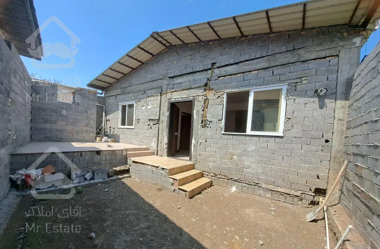 ویلا نوساز همکف با پروانه ساخت +سند+۳کنتور