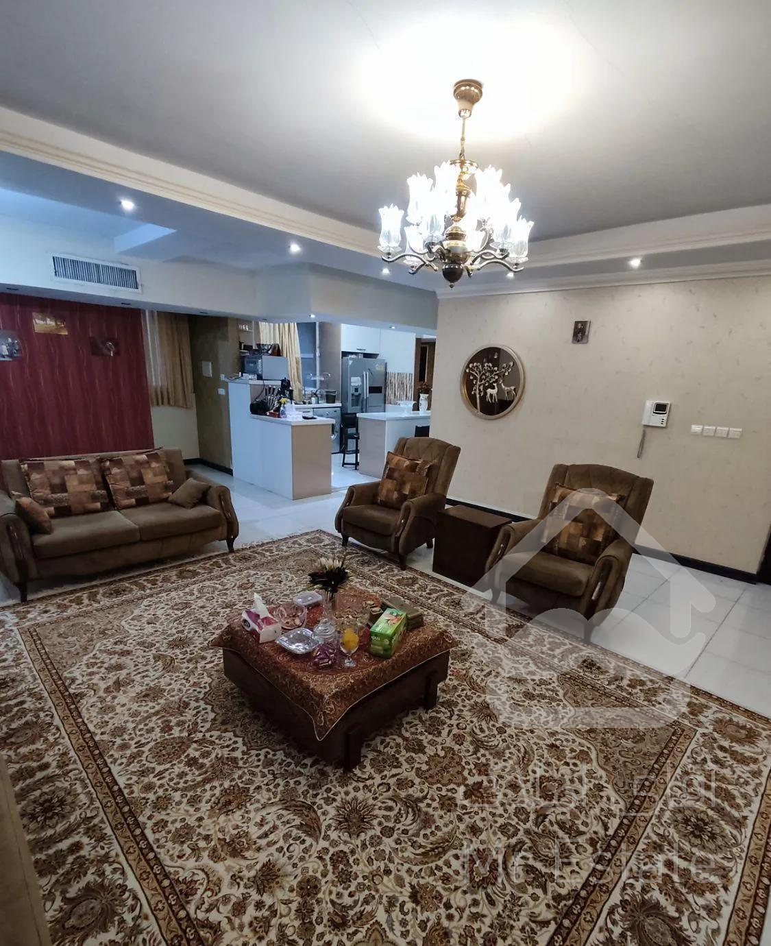 ۱۰۵متر۲خواب فول جنت آبادمرکزی ۶ساله آماده تخلیه