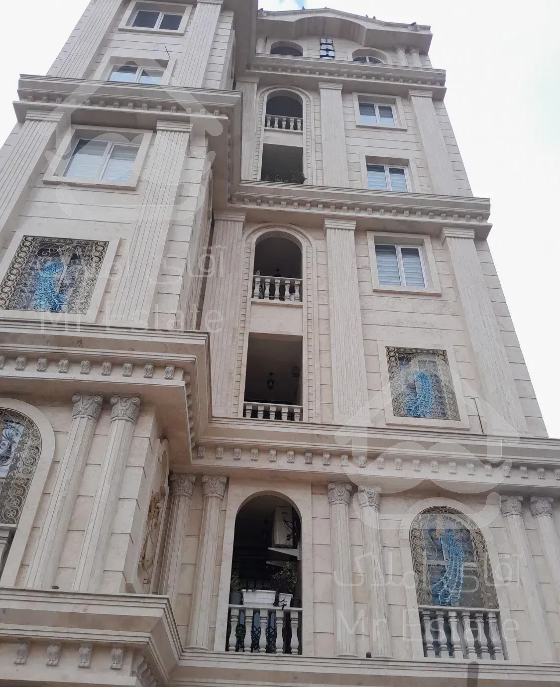 سنگکاری کارسنگ سرامیک در نمای ساختمان