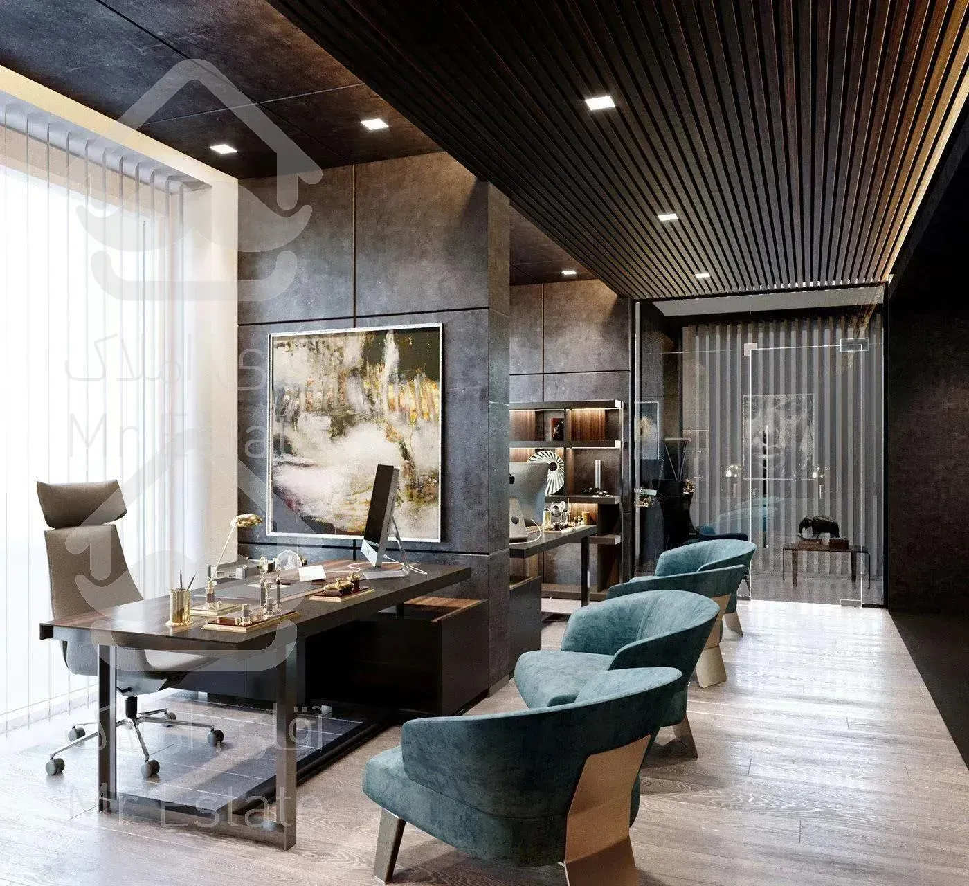 1300م پنت هاوس زعفرانیه 300م تراس گاردن استخر