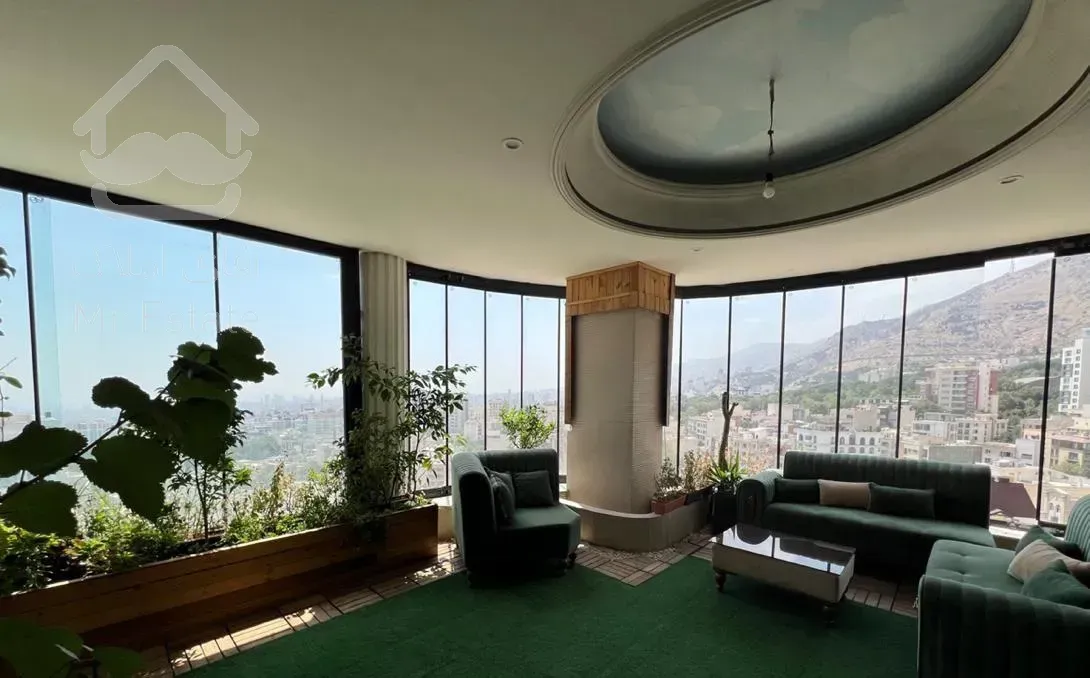 ۲۴۰ متر نیاوران برج باغ برند نور ویو عالی طبقه۱۲