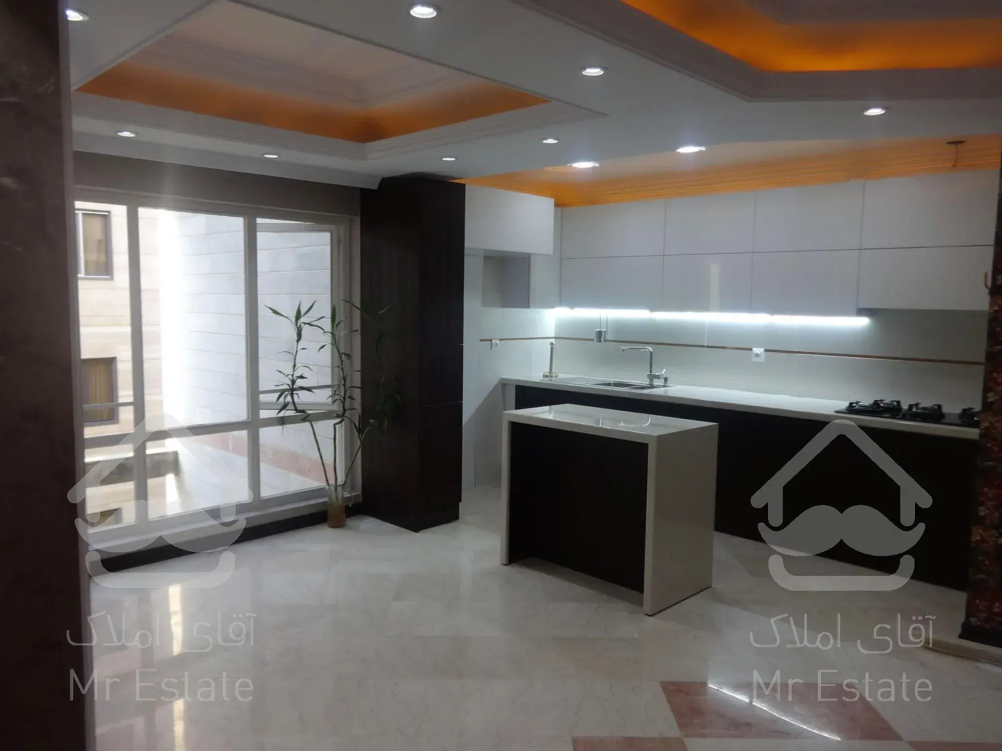 80متر 2خواب/خوش نقشه  افتابگیر☀/قلب فردوس