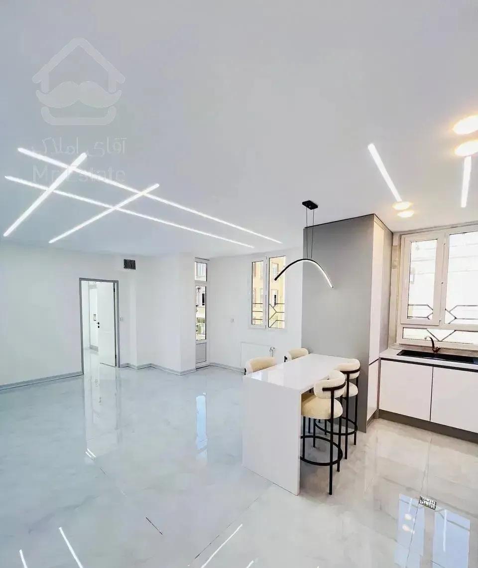 ۵۵مترسندتکبرگ/نورگیری خطی/تاپ لوکیشن غرب تهران