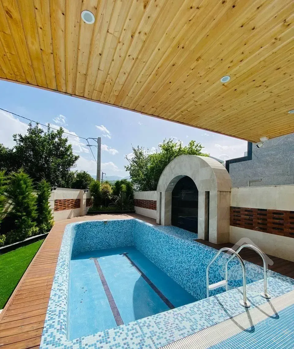 ۶۱/ویلا تریبلکس ۰ ۶ ۵متری با استخر ۴فصل مدارک کامل