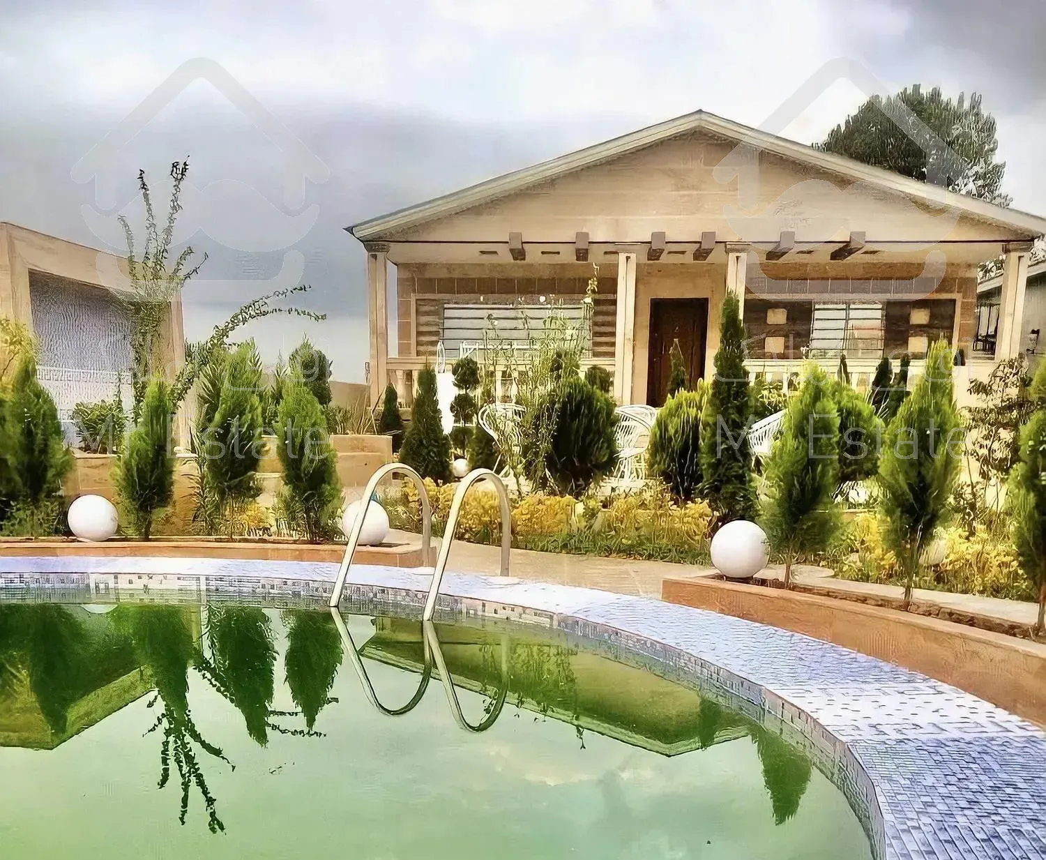 پارک‌ویلا مبله کامل ۶۰۰متری با سند