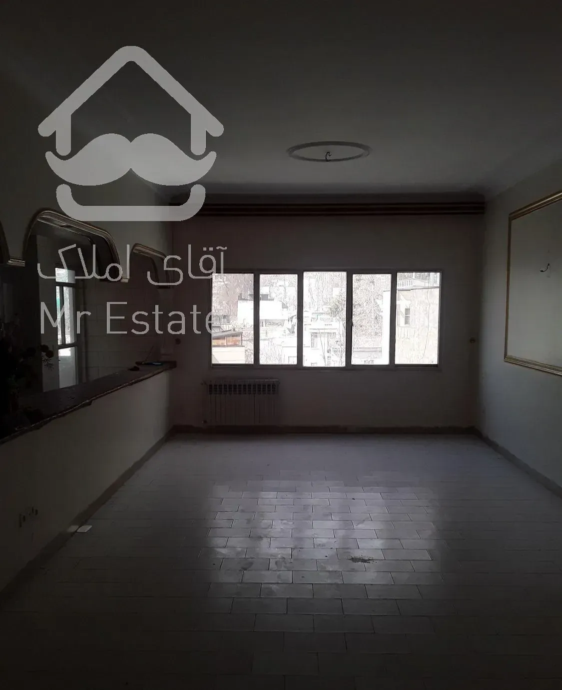 جماران ۱۰۲متر تک‌خواب پارکینگ تراس