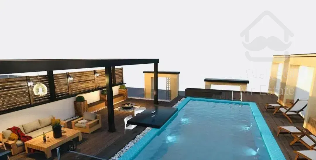 آپارتمان/187 متری/استخر دار/مدرن