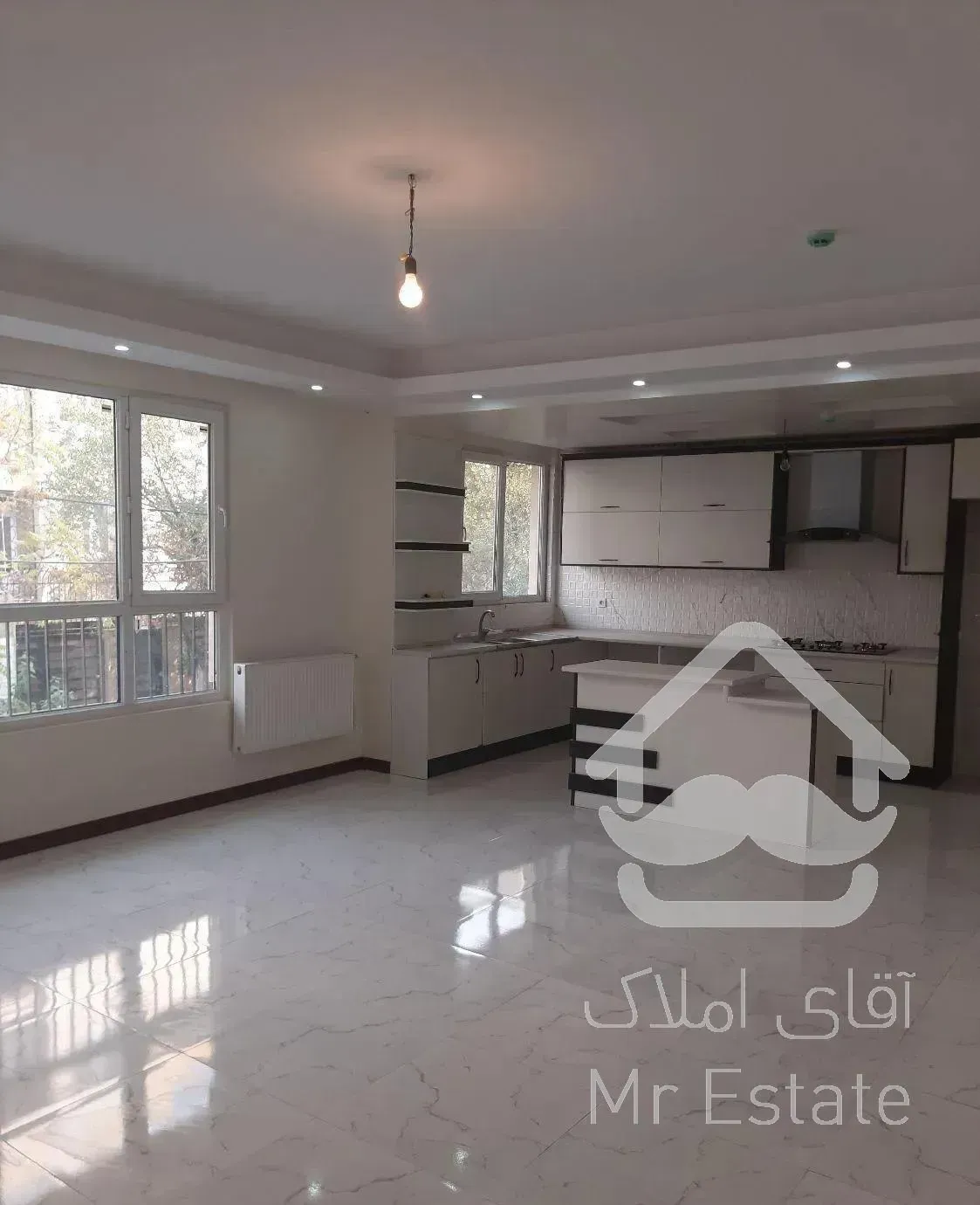 ۱۱۹متر ۳خوابه تک واحدی نوساز