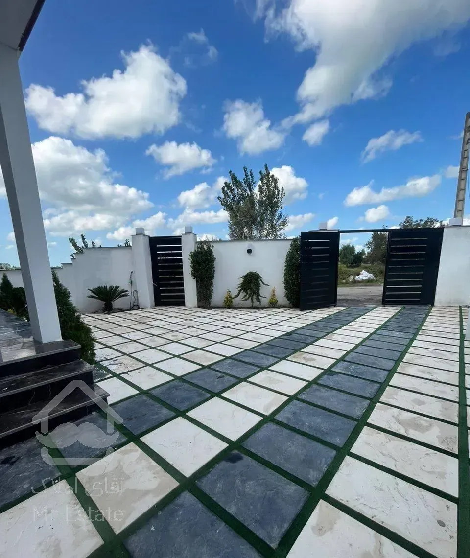 ویلا مینیمال ساحلی ارزان سند و بافت