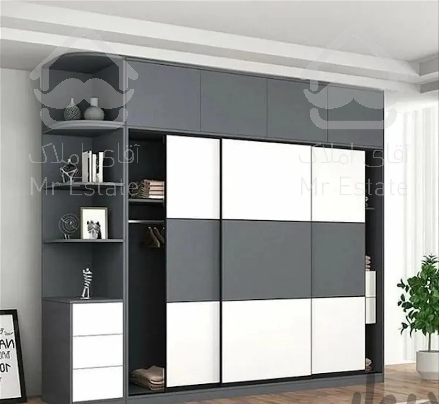 طراحی از ساخت تا اجرا کمد دیواری وکابینت تعمیرات