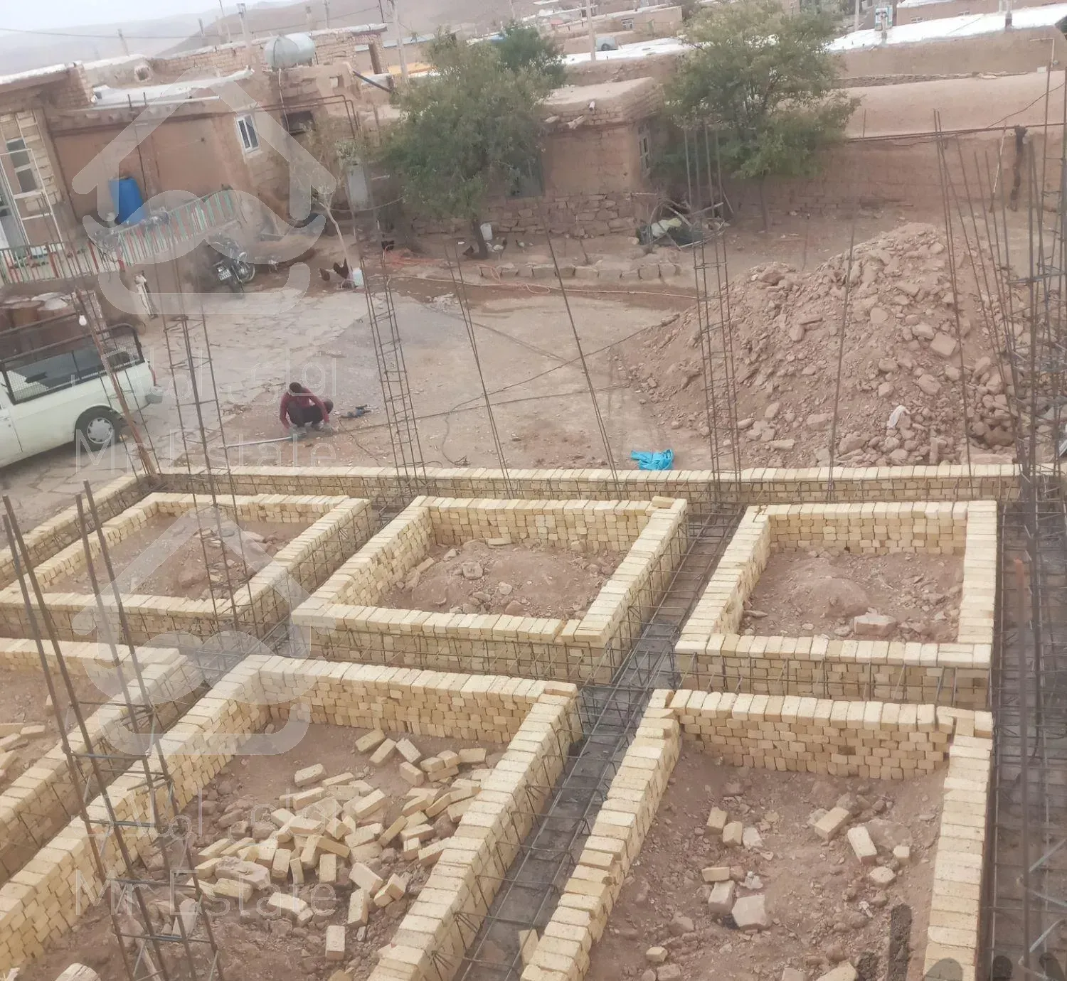 اجرای سقف تیرچه وکرومت