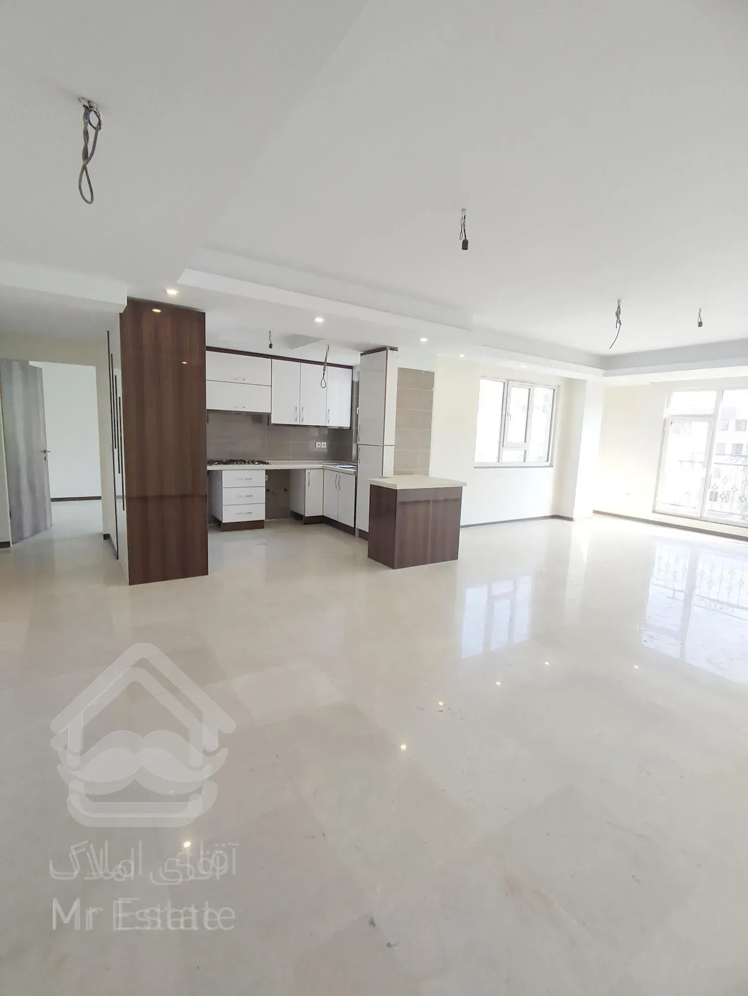 145متر نوساز بدون دیوار مشترک