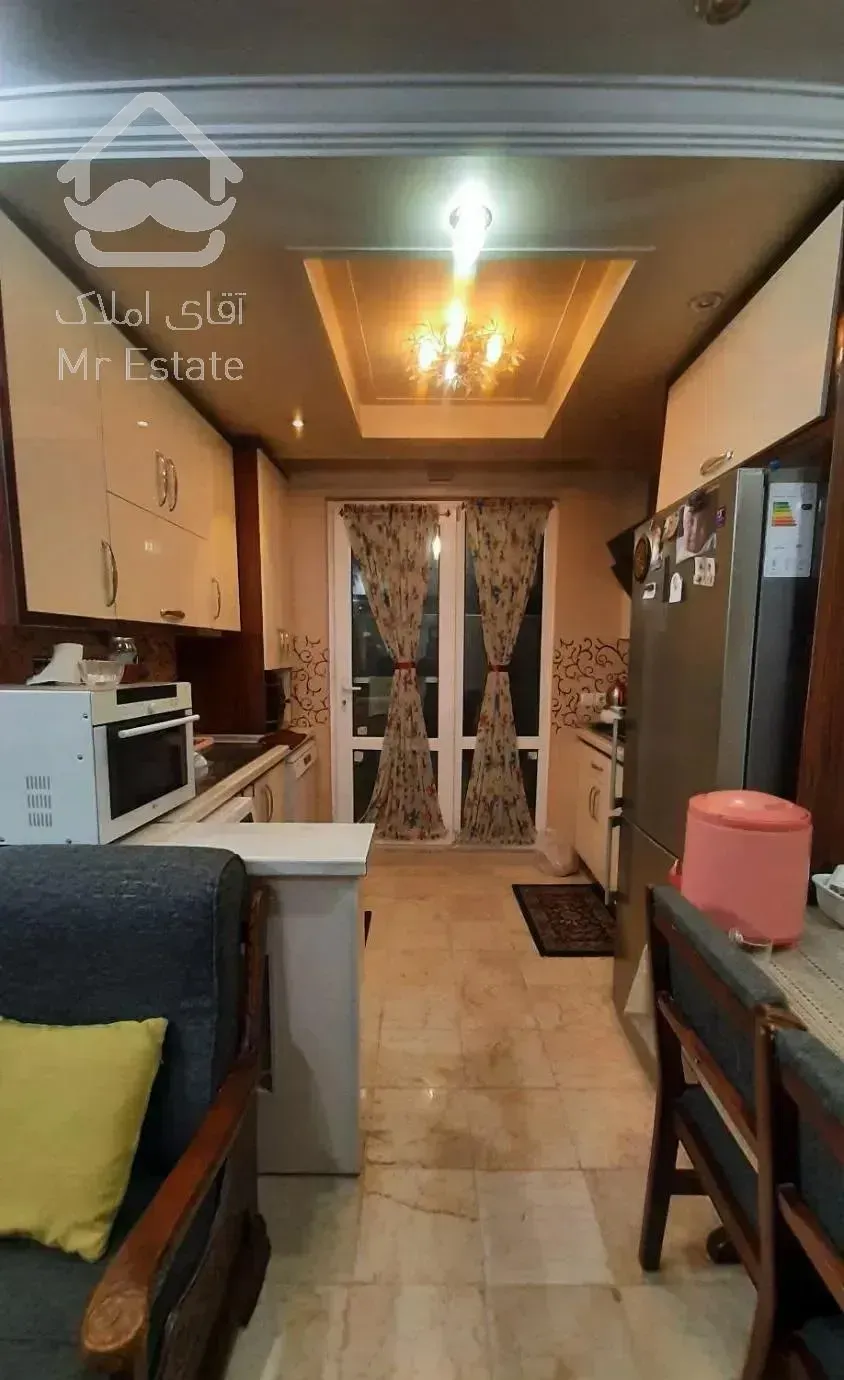 آپارتمان ۶۵متری ۲خواب فول امکانات با ۱۰متر پاسیو