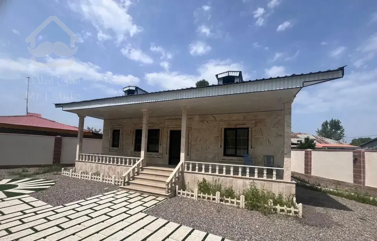 /ویلای زمین 500mبنا 100mدوخواب فول امکانات/