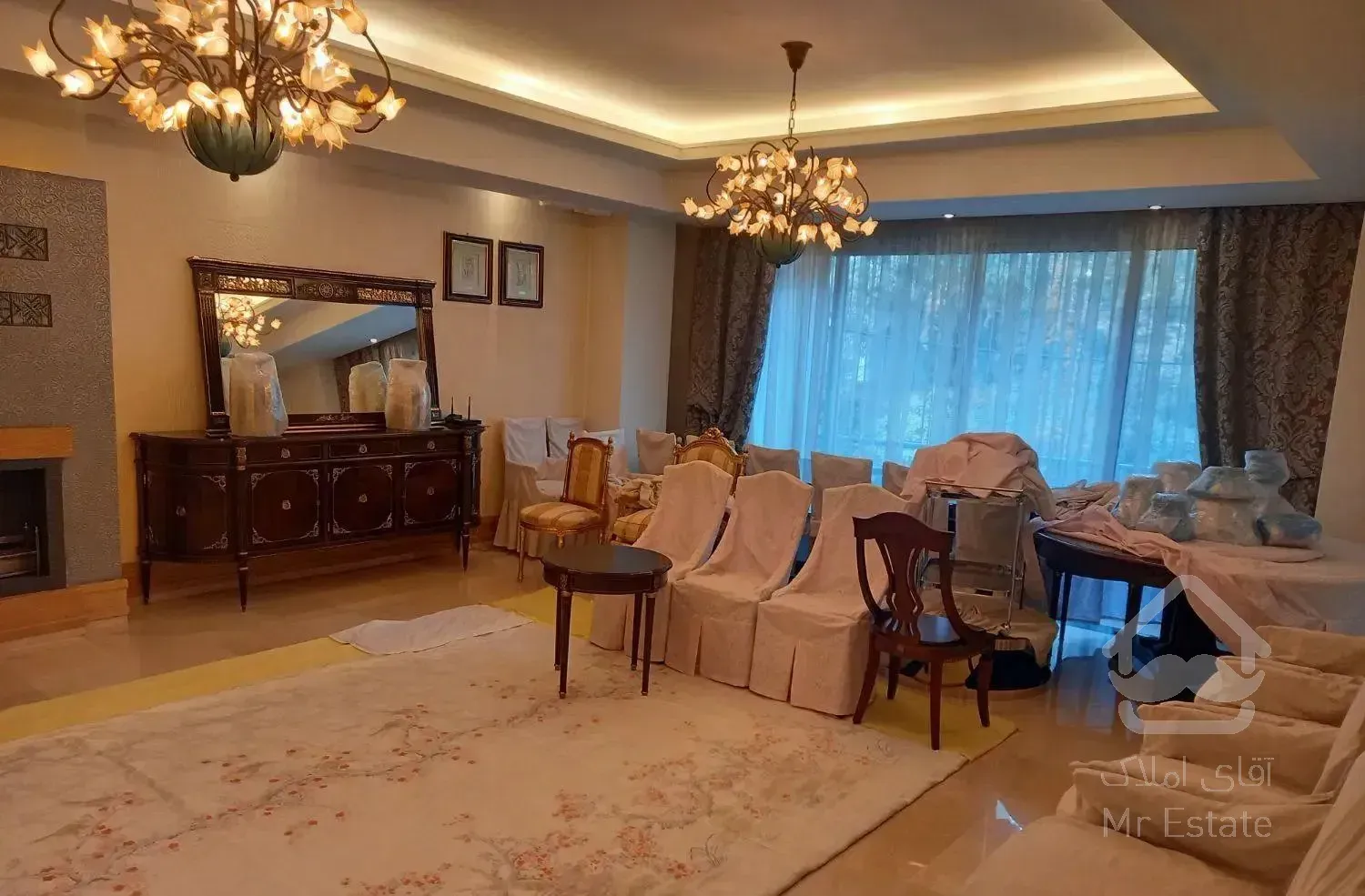 ۱۳۵متر محمودیه/چشم انداز ۱۰۰۰۰ متر باغ