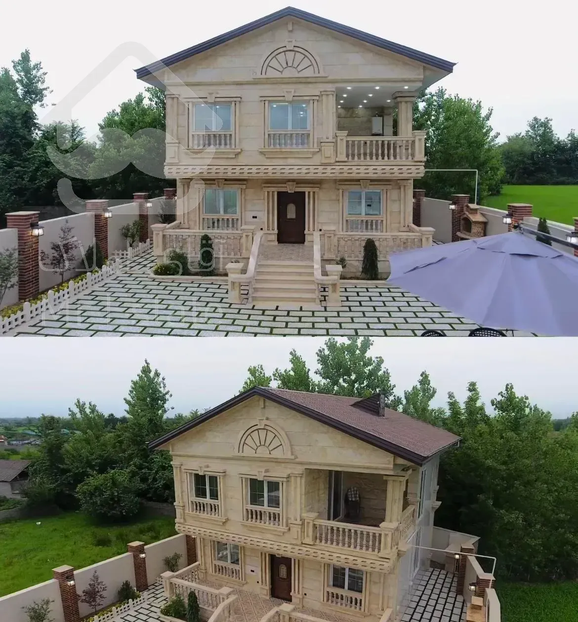 ویلایه ارامش در دل سرسبزی شیک و شخصی ساز جاده قلعه