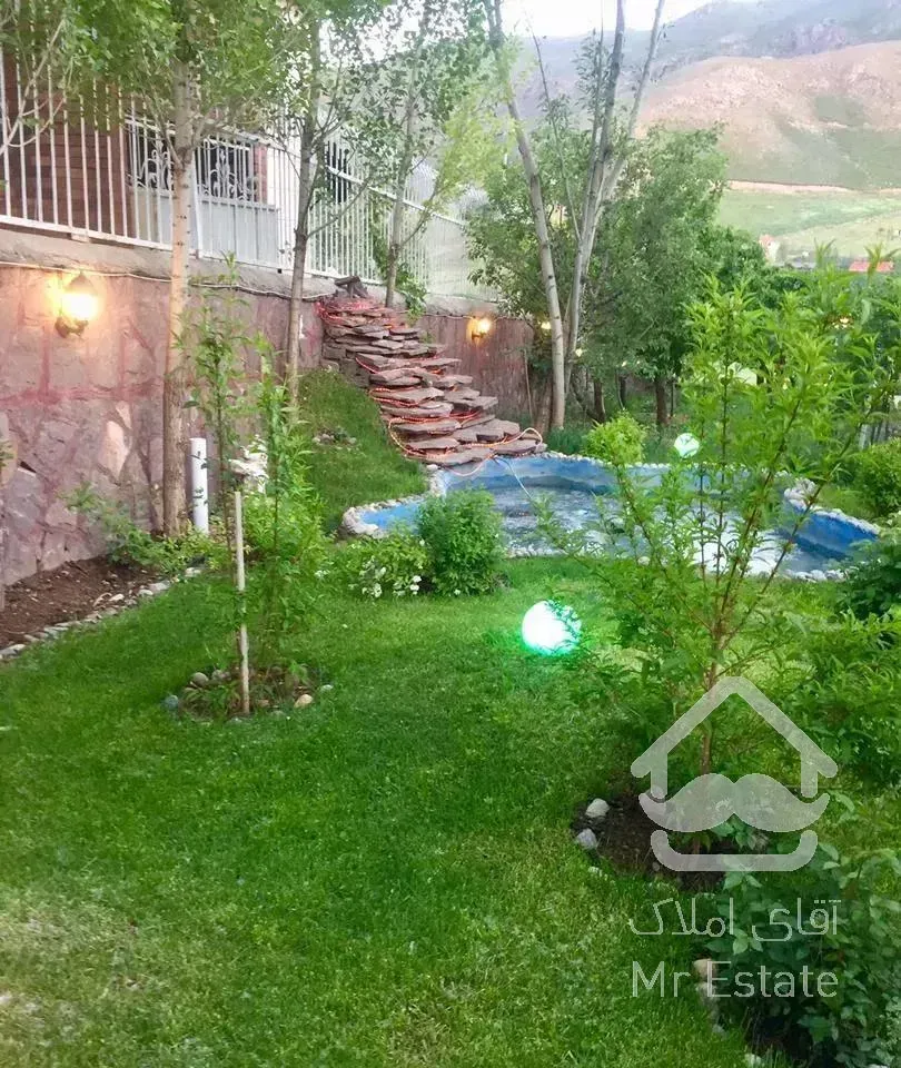 ۱۳۰۷متر باغ +۸۰متر بنا دشت۲۱مشاء